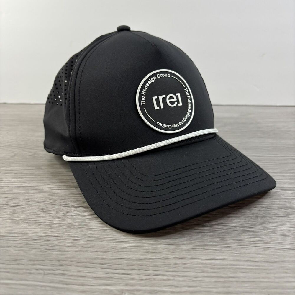 Branded Bills Hat Cap Black Performance 545 Snap Back Adjustable Outdoor
